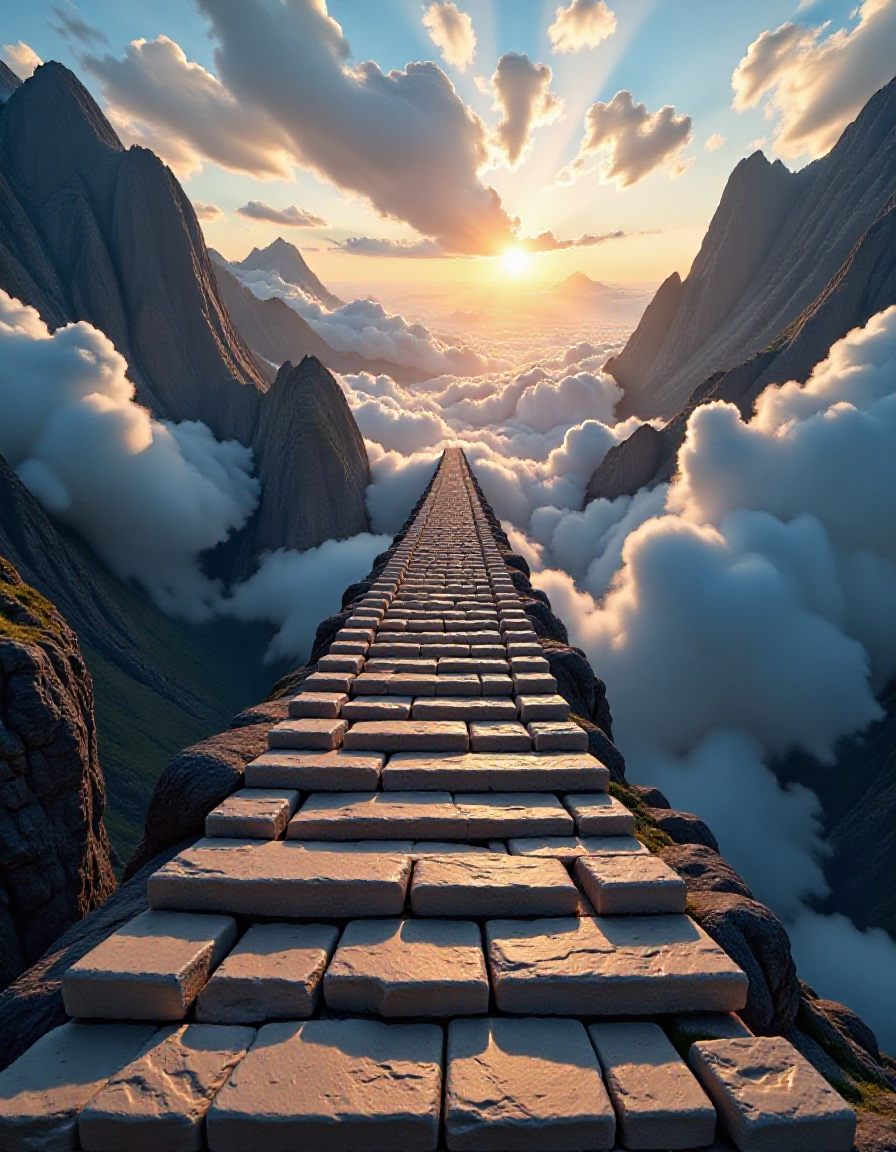 1000-Stairway to heavenHyperrealistic, 4K,-FluxFinesseV2FP8Dev6steps-1358748693.png